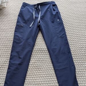 FIGS Navy Yola Scrub Pants With Original Waistband